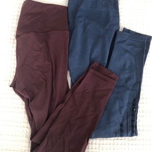 Savvi mantra cutout legging bundle